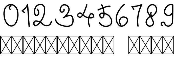 Diableg Font OTHER CHARS