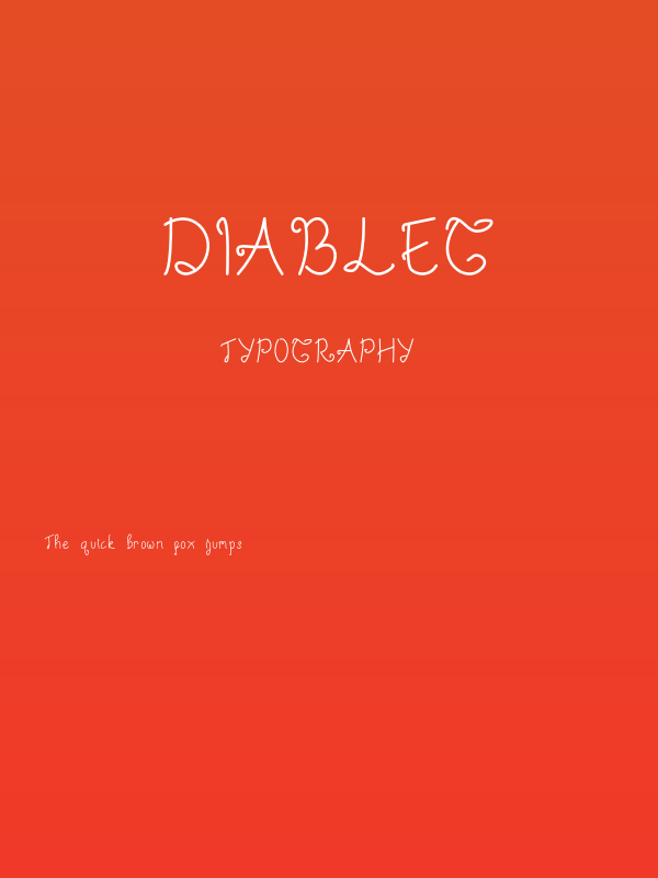 Diableg Poster