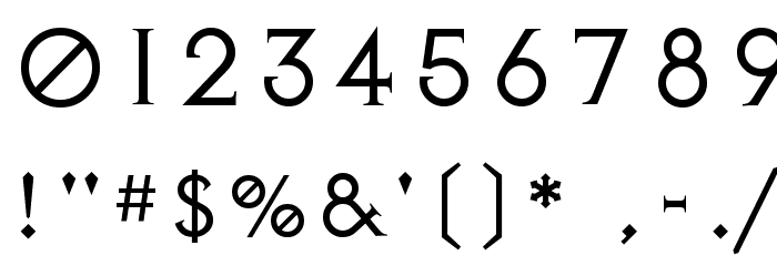 Diablo Light Font OTHER CHARS