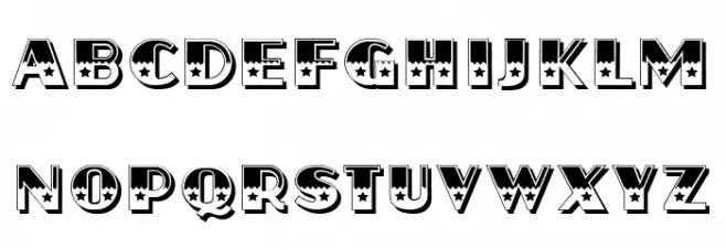 Diabolo Regular Font UPPERCASE