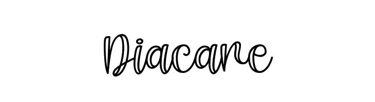 Diacare  Скачать бесплатные шрифты