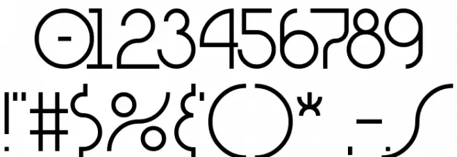 DiagaNO Font OTHER CHARS