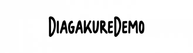 DiagakureDemo  تنزيل الخطوط