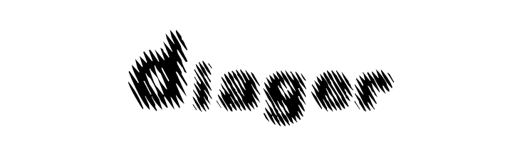 Diager  font caratteri gratis