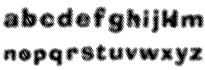 Diager Шрифта строчной