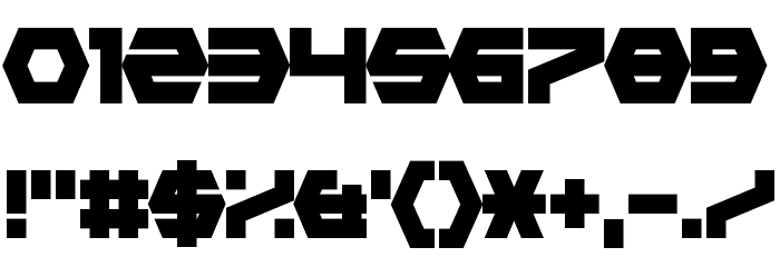 Diagon Font OTHER CHARS