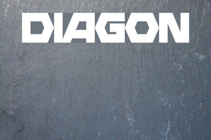 Diagon Font examples