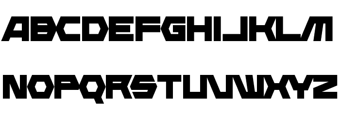 Diagon Font LOWERCASE