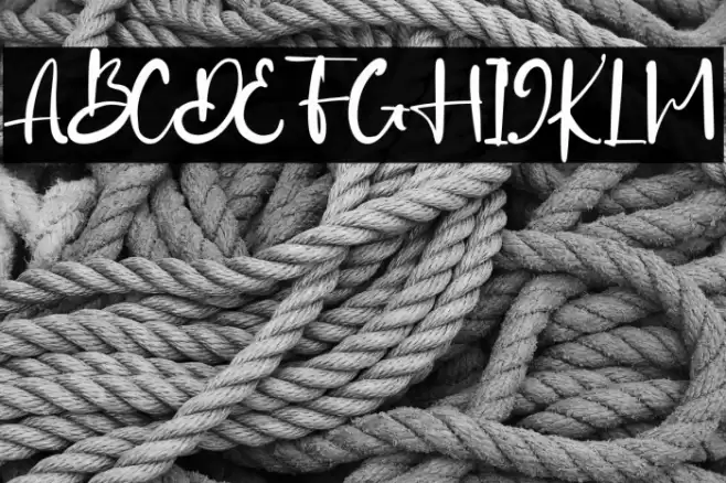 Diagonal Font examples