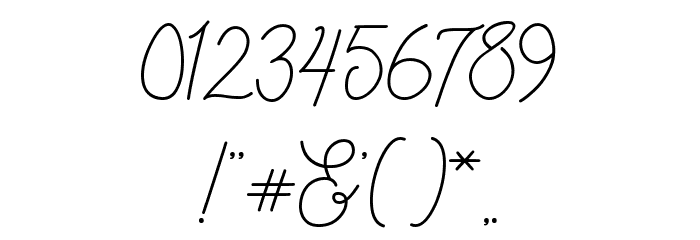 Diahlova standard Font OTHER CHARS