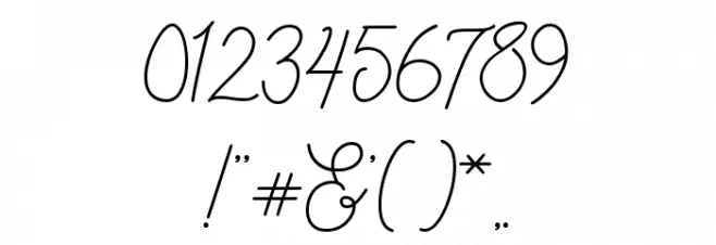 Diahlova standard Font OTHER CHARS