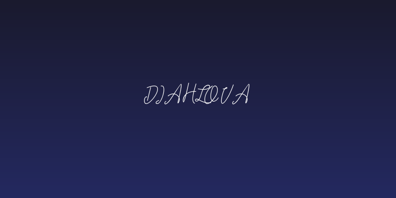 Diahlova Social Header