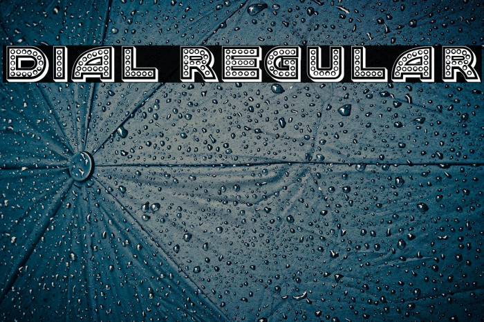 Dial Regular Example 2