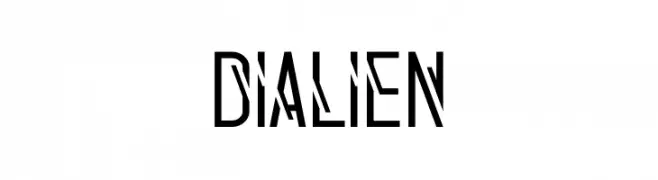 Dialien  Frei Schriftart Herunterladen