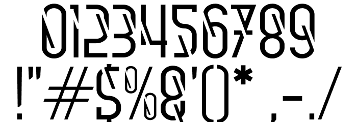 Dialien Font OTHER CHARS