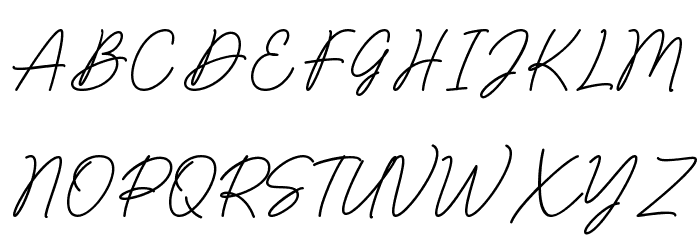 Diallome Demo Font UPPERCASE