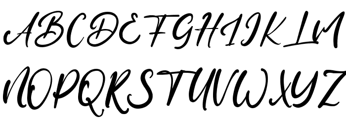 Diallova Fest Font UPPERCASE