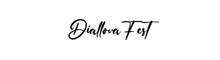 DiallovaFest  baixar fontes gratis