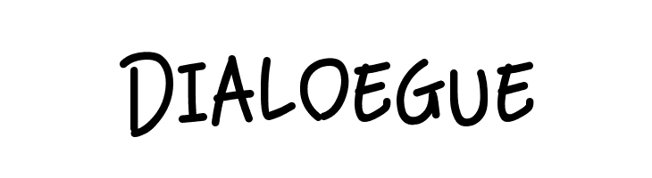 Dialoegue  नि: शुल्क फ़ॉन्ट्स डाउनलोड