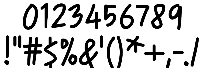 Dialoegue Font OTHER CHARS