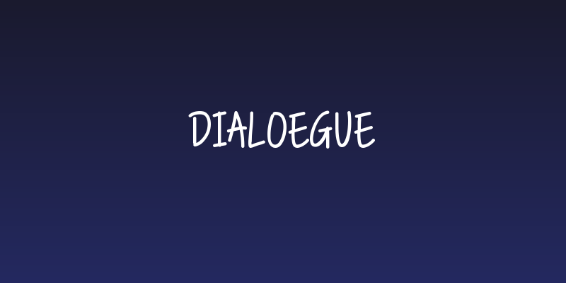 Dialoegue Social Header