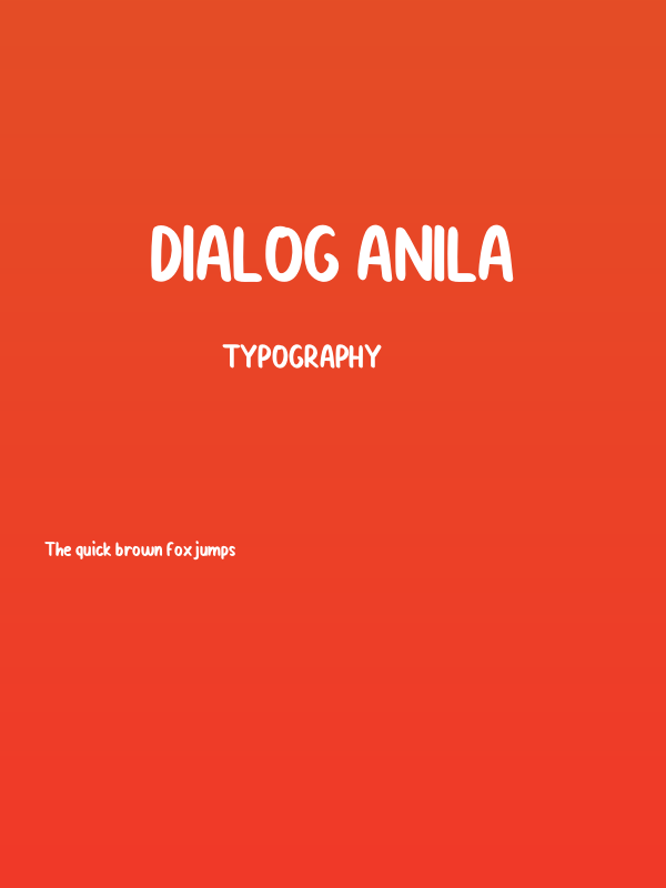 Dialog Anila Poster