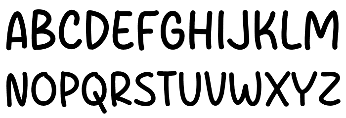 Dialog Note Font UPPERCASE