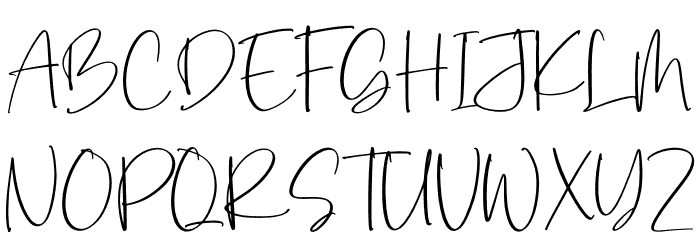 Dialog Sheila Font UPPERCASE