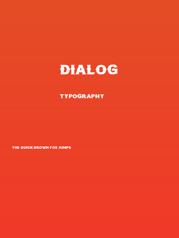 Dialog Poster