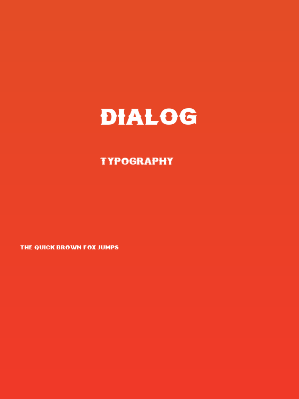 Dialog Poster