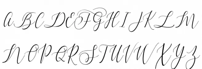 Dialova Schriftart Groß