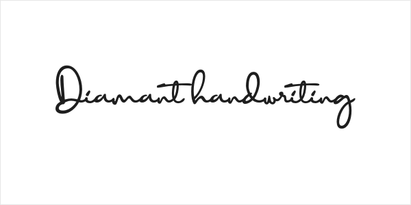Diamant handwriting Logo