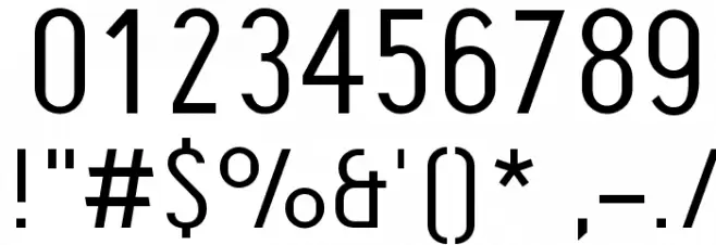 Diamante Light Font OTHER CHARS