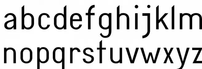 Diamante Light फ़ॉन्ट लोअरकेस