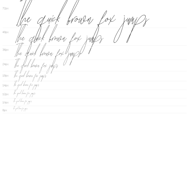 Diamante Signature_Italic Waterfall