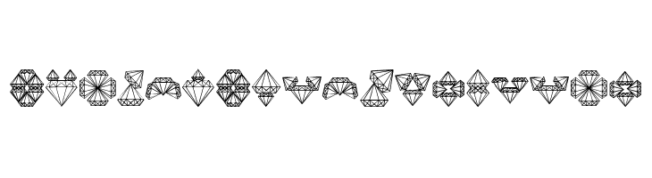 Diamond Blocks Regular  免费字体下载