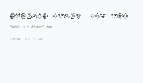 Diamond Blocks Regular Business Card