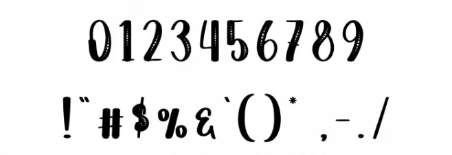 Diamond Christmas फ़ॉन्ट अन्य घर का काम