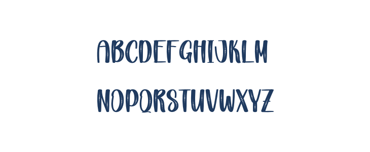 Diamond Christmas Lowercase