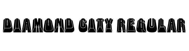 Diamond City Regular  font caratteri gratis