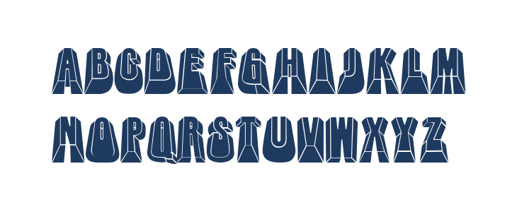 Diamond City Regular Lowercase