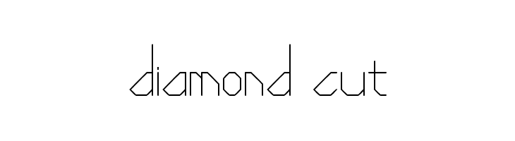 Diamond Cut  Descarca Fonturi Gratis