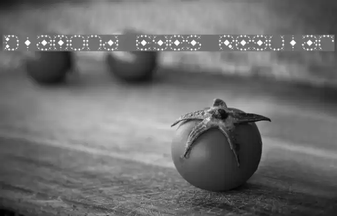 Diamond Eyes Regular Font examples