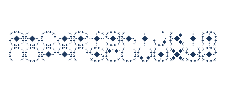 Diamond Eyes Regular Lowercase