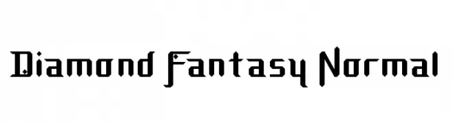 Diamond Fantasy Normal  Free Fonts Download