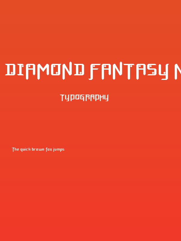 Diamond Fantasy Normal Poster