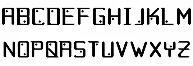 Diamond Fantasy Font Litere mari