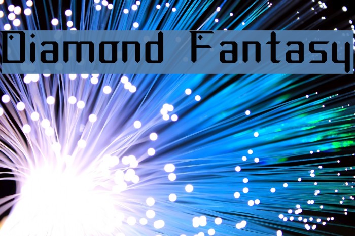 Diamond Fantasy Font examples