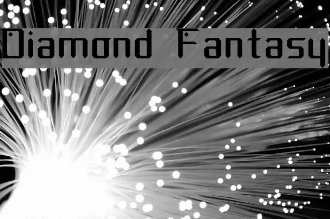 Diamond Fantasy Шрифта examples