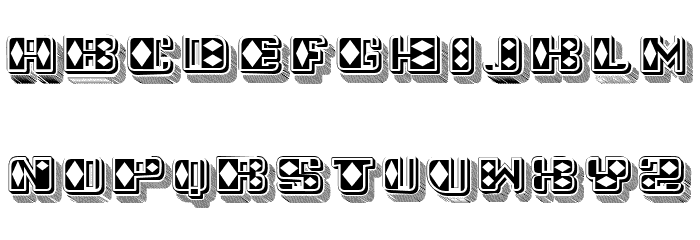 Diamond Flat Regular Font OTHER CHARS